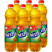 Nestea Napój herbaciany Ice Tea zielona herbata truskawka 1,5l x 6 sztuk