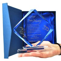 Kryształowa Statuetka "BLUE" w Etui - 0100 (DZIEŃ MAMY)