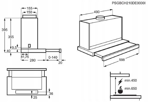 Okap teleskopowy Electrolux LFP616X 68 dB na Arena.pl