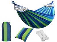 HAMAK DUŻY 200KG 260X150 RELAKS ŚWIEŻE POWIETRZE DWIE OSOBY WYDODNY