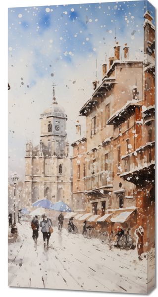Obraz 50x100cm Urok Starych Miast zdjęcie 1