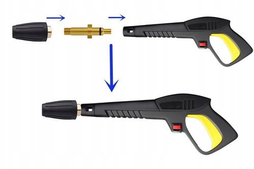 Turbodysza do myjki KARCHER HD HDS dysza rotacyjna WIRUJĄCA TURBO gwint M18 na Arena.pl