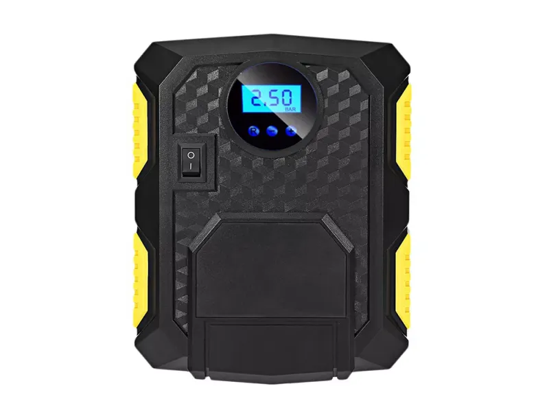 Kompresor samochodowy pompka sprężarka 12v led lcd zdjęcie 9