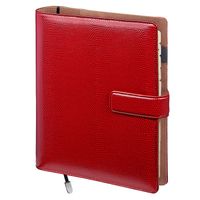 okładka organizer 08 kolekcja texas czerwona tb 17,5x23,5cm  orp-08tb/cze/p