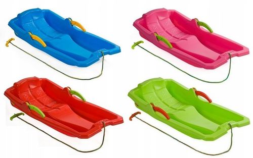 sanki plastik + hamulec i sznurek KAROL na Arena.pl