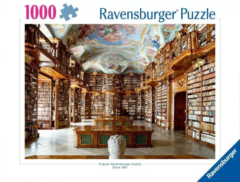 Puzzle 2D: Biblioteka 1000el zdjęcie 1