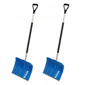 2x Łopata do śniegu ALPIN 2 Zgarniacz alutube do odśnieżania