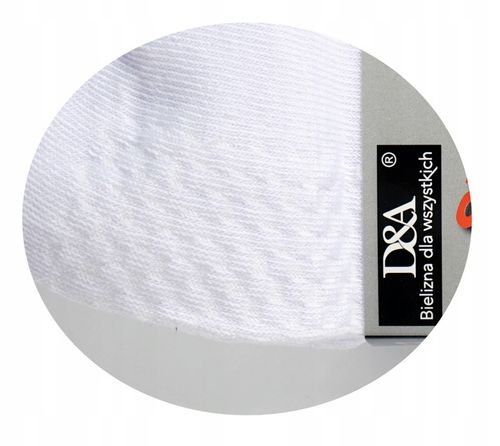 15x KRÓTKIE SKARPETY Bawełniane ODDYCHAJĄCE SKARPETKI sportowe Białe 40-43 na Arena.pl