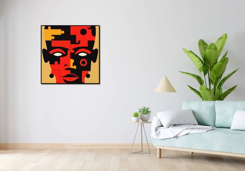 Plakat 80x80cm Puzzle Tożsamości na Arena.pl