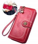 Pojemny Portfel Damski Skórzany - Elegancki i Praktyczny