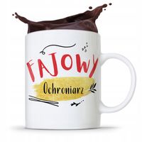 Dla Ochroniarza Stróża Kubek Fajowy Ochroniarz Z Nadrukiem Ze Zdjęciem