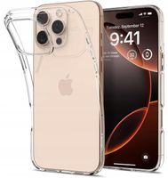 SPIGEN PRZEZROCZYSTE ELASTYCZNE ETUI CASE OBUDOWA TPU DO IPHONE 16 PRO