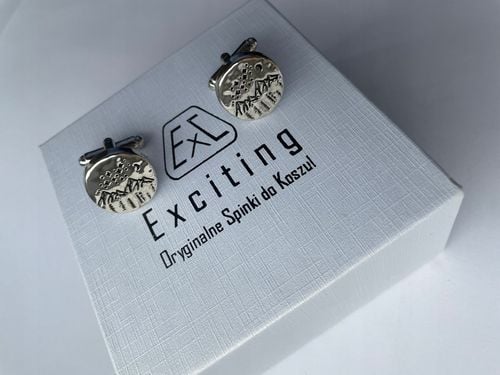 Spinki do mankietów EXC Góry Tatry Sudety Karpaty Duch Gór Ratownika GOPR na Arena.pl