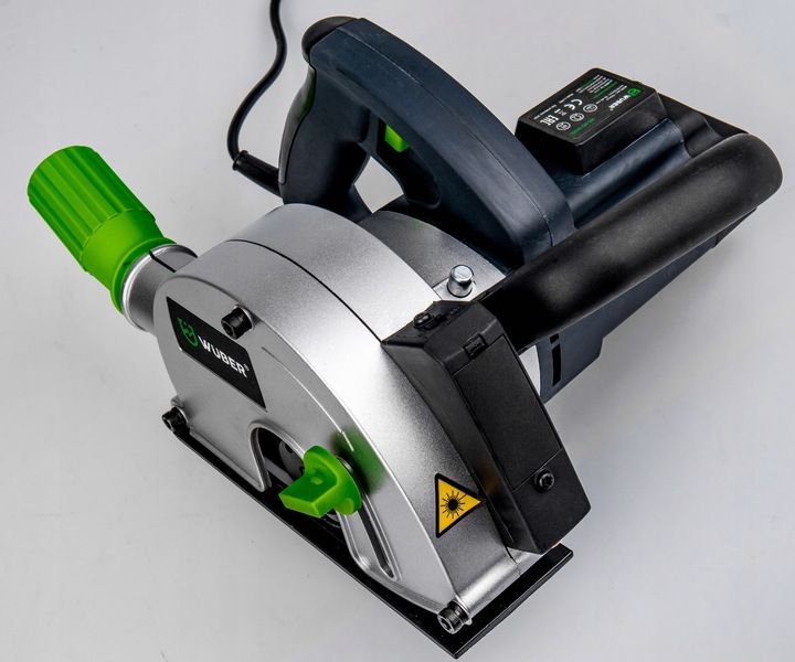 BRUZDOWNICA DO BETONU LASER 2 TARCZE WALIZKA 3100W WUBER zdjęcie 9