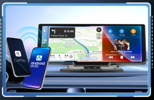 RADIO STACJA MULTIMEDIALNA MONITOR ANDROID AUTO APPLE CARPLAY DVR 2 KAMERY na Arena.pl