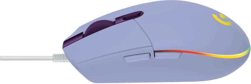 Myszka LOGITECH G102 Lightsync Liliowy 8000 dpi zdjęcie 9
