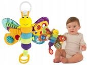 TOMY LAMAZE ZAWIESZKA SENSORYCZNA MOTYLEK FREDDIE zabawka dla maluszka +0m