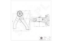 Poduszka silnika CITROEN C-CROSSER ENTERPRISE 2009 2010 2011 2012