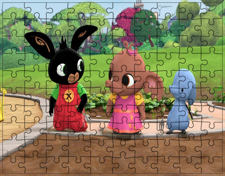 Puzzle Królik Bing zdjęcie 1