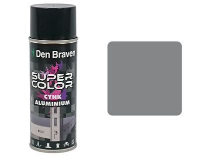 Cynk aluminium w sprayu farba jasnosrebrny 400ml DBSUP040041
