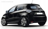 Renault Zoe - Chromowane Listwy Chrome Grill Atrapy Zderzaka Tuning