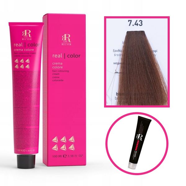 RR Line Farba do włosów 7,43 - 100ml zdjęcie 1