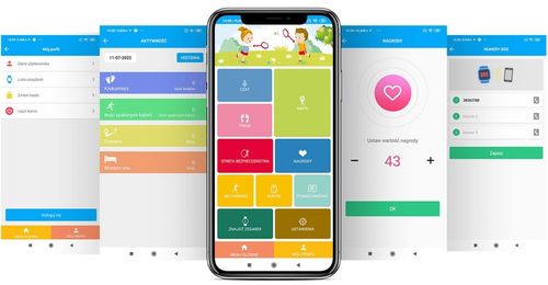 Smartwatch ZEGAREK dla dzieci Forever GPS WiFi 4 Kids Look Me KW-510 na Arena.pl