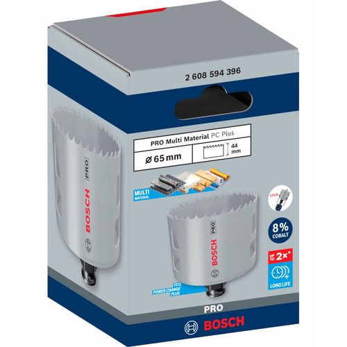 PIŁA OTWORNICA 65 mm MULTI MATERIAL BOSCH PRO na Arena.pl