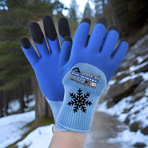 12 PAR Rękawice Robocze Ochronne BHP Ocieplane Zimowe Grube Arhem Winter 10 na Arena.pl