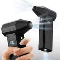 MINI DMUCHAWA WIELOFUNKCYJNA TURBO JET FAN NOWY MODEL 2025 LCD WYŚWIETLACZ