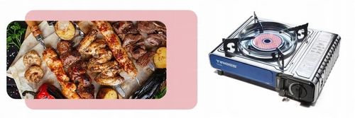 KUCHENKA TURYSTYCZNA TIROSS TS-266 SREBRNA 1650 W na Arena.pl