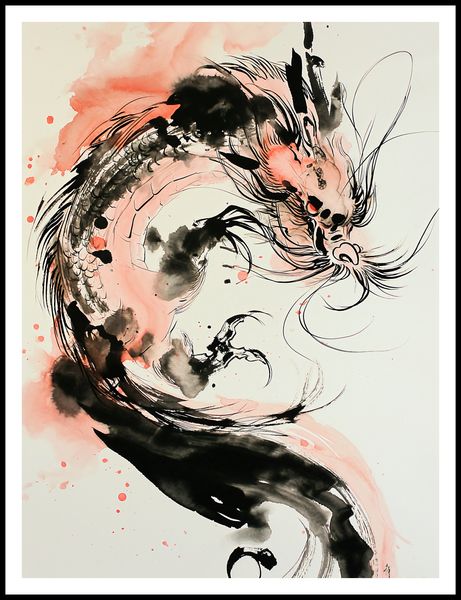 Plakat 75x100cm Smocza Furia zdjęcie 3