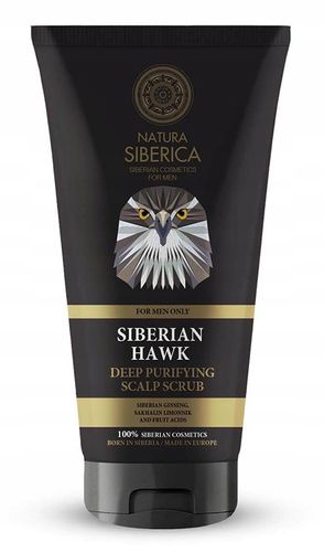 NATURA SIBERICA MEN PEELING DO SKÓRY GŁOWY WZROST WŁOSÓW JASTRZĄB 150 ml na Arena.pl
