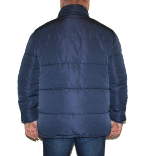 Męska kurtka John Devin zimowa - pikowana - granatowa - XL na Arena.pl