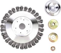 Szczotka druciana do przycinania zarośi 20cm