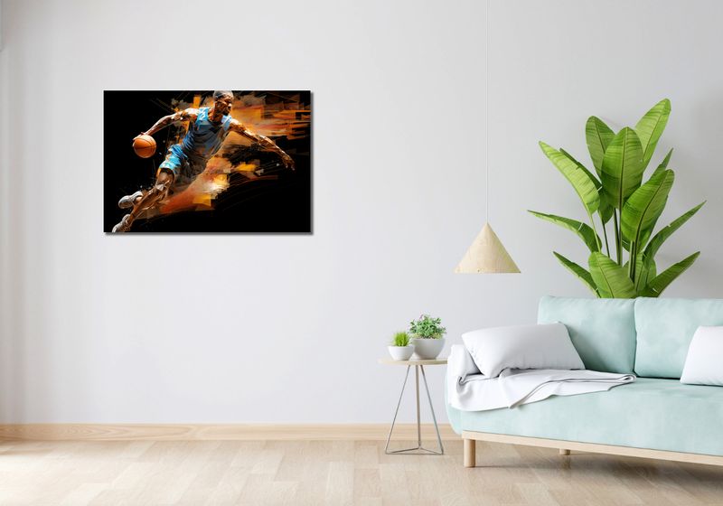 Obraz 90x60cm Przełomowy Drybling zdjęcie 2