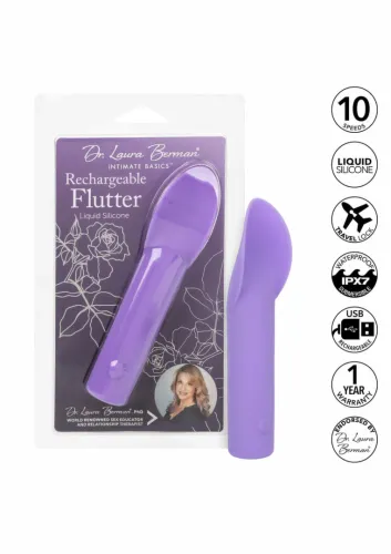 dr. laura berman rechargeable flutter silikonowy model z 10 trybami na Arena.pl