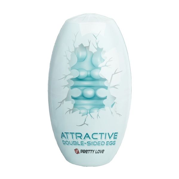 Masturbator Attractive Double Sided Egg Pretty Love zdjęcie 2