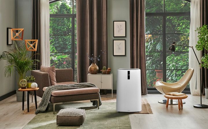 Klimatyzator przenośny ENVA 3,5 kW 4w1 WiFi osuszacz 56l/24h pompa ciepła zdjęcie 4