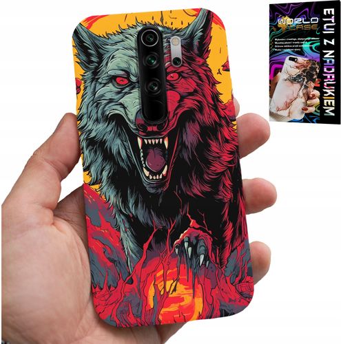 ETUI DO XIAOMI REDMI 9 - WILK WILKI WATAHA SUPER WZORY CASE + SZKŁO na Arena.pl