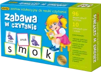 Zabawa w czytanie. Gra edukacyjna