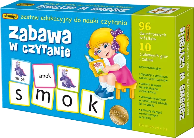 Zabawa w czytanie. Gra edukacyjna zdjęcie 1