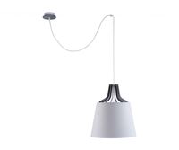 Lampa wisząca 1xE27 LUCIO WHITE II LONG 760