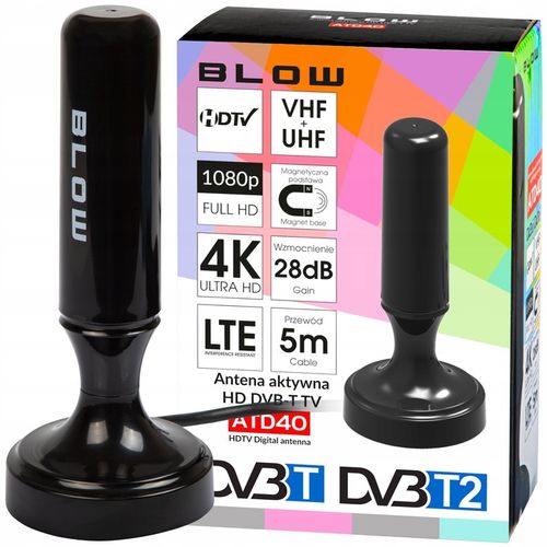 TUNER DEKODER DVB-T2 TV H.265 HEVC FULL HD USB HDMI ANTENA DVB-T na Arena.pl
