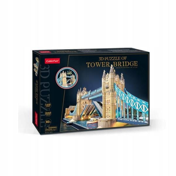 Cubic Fun Puzzle 3D Tower Bridge Led 5317 zdjęcie 4