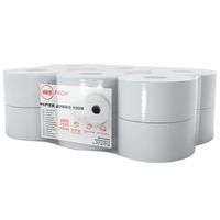 Papier Toaletowy Jumbo Aro-Pack 100m 12 Rolek 2W Celuloza Biały Miękki