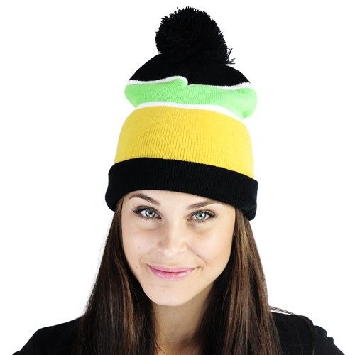 CZAPKA BEANIE PASKI /RASTA/ na Arena.pl