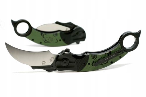Nóż składany kieszonkowy KARAMBIT stal EDC survival Sitivien ST164 scyzoryk na Arena.pl