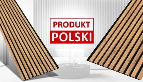 Lamele ścienne na Płycie Dąb Wotan Panel Panele POLSKIE PREMIUM - 275x46 cm na Arena.pl