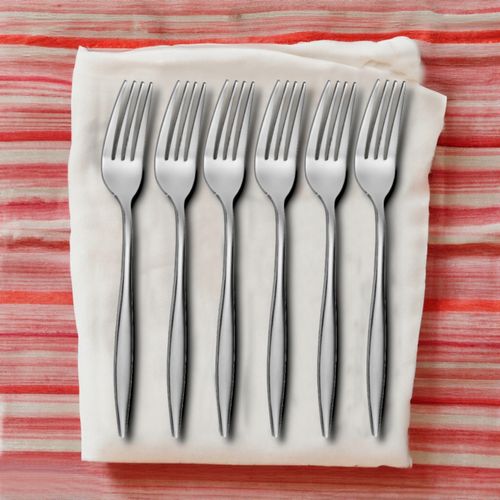 ZESTAW WIDELCZYKI DO CIASTA PRZYSTAWEK 6 os kpl ZE STALI NIERDZEWNEJ18/10 na Arena.pl